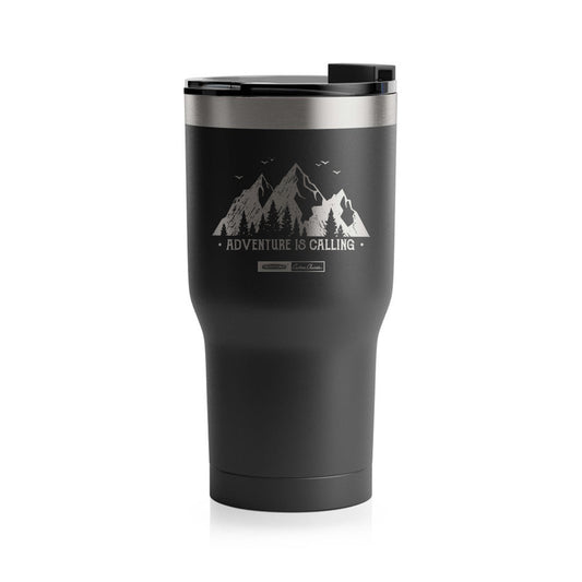 RTIC 20oz Ringed Tumbler (Black) - Adventure is Calling